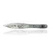 Kunai throwing knife with ring pommel and tapered blade – designed for precision and control