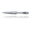Balanced Throwing Knife "Lider" – 270mm, Polished Spring Steel, Precision Handmade by NozhTop