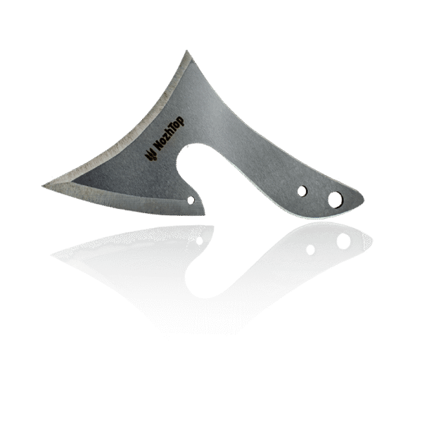 Mini hache de lancer – Hachette rotative compacte, 200 mm, 270 g, acier au carbone par NozhTop