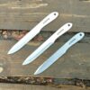 Freeknife M2 Set of 3 Throwing Knives – 9.8in (250mm), 250g, Swedish Spring Steel, Black Leather Sport Sheath NozhTop – Image 3