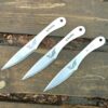 Osetr Set of 3 Throwing Knives – 9.8in (250mm), 260g, Swedish Spring Steel NozhTop - Imagen 3