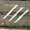 Tantogator Throwing Knife – 270mm (10.6in), 240g, Polished Spring Steel by NozhTop - Image 3