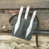 Gift Set: 3 Hawk L Throwing Knives (250mm, 290g, 8mm) + Handmade Leather Sheath by NozhTop - Image 2