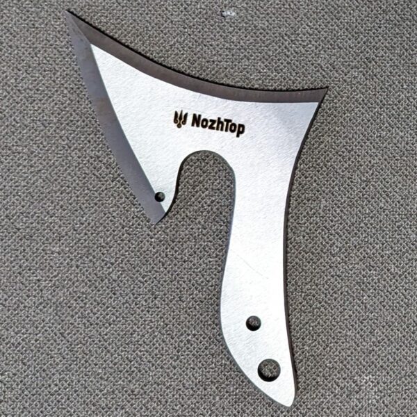 Mini Throwing Axe – Compact Rotational Hatchet, 7.87in (200mm), 270g, Carbon Steel by NozhTop – Image 3